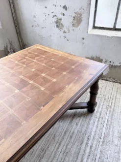 Table chêne style Louis XIV 1900