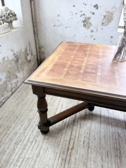 Table chêne style Louis XIV 1900