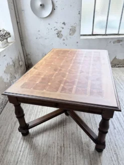 Table chêne style Louis XIV 1900