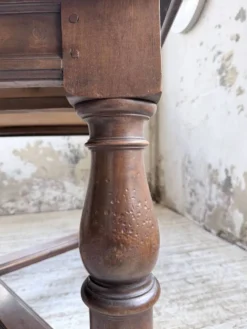 Table chêne style Louis XIV 1900