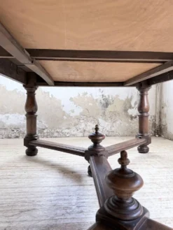 Table chêne style Louis XIV 1900