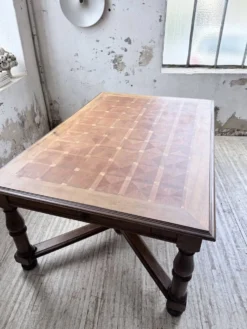 Table chêne style Louis XIV 1900