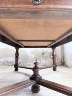 Table chêne style Louis XIV 1900