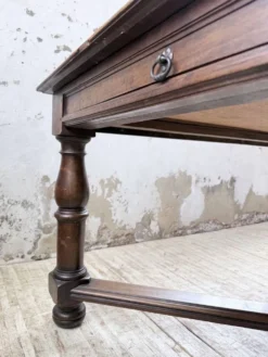Table chêne style Louis XIV 1900