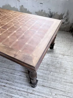 Table chêne style Louis XIV 1900