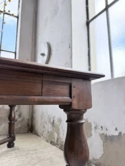 Table chêne style Louis XIV 1900