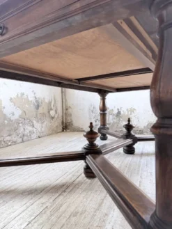 Table chêne style Louis XIV 1900