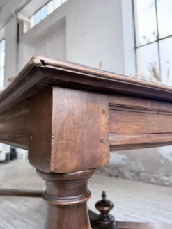 Table chêne style Louis XIV 1900