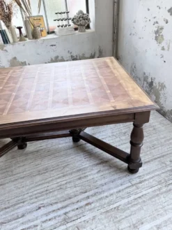 Table chêne style Louis XIV 1900