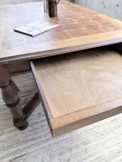 Table chêne style Louis XIV 1900