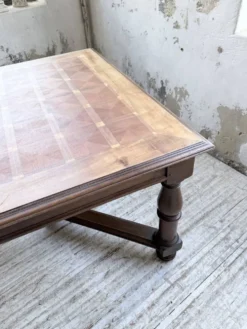 Table chêne style Louis XIV 1900