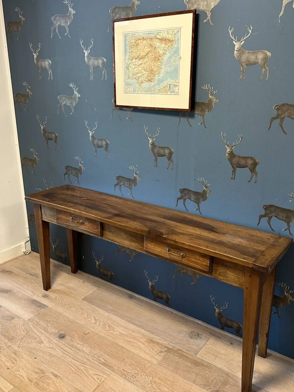 Table console antique