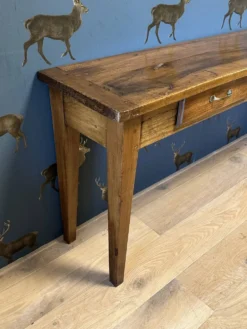 Table console antique