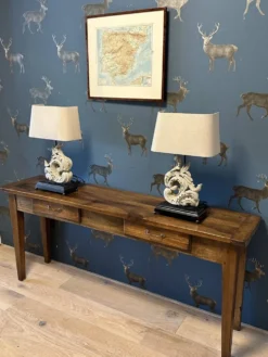 Table console antique