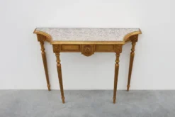 Table console de style Louis XVI par Deknudt, Belgique, 20e siècle