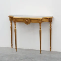 Table console de style Louis XVI par Deknudt, Belgique, 20e siècle