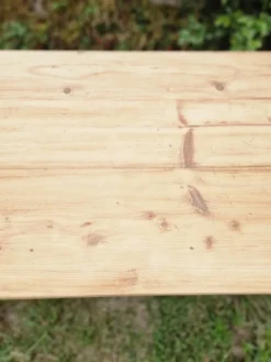 Table console en sapin