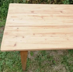 Table console en sapin
