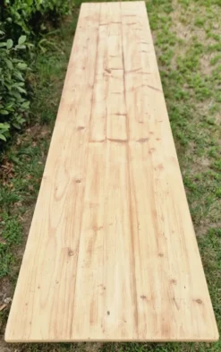 Table console en sapin