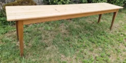 Table console en sapin