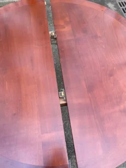 Table console extensible en bois du 19ème avec 3 rallonges