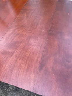 Table console extensible en bois du 19ème avec 3 rallonges