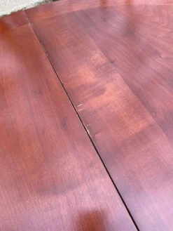 Table console extensible en bois du 19ème avec 3 rallonges