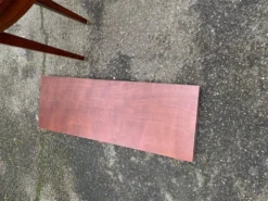 Table console extensible en bois du 19ème avec 3 rallonges