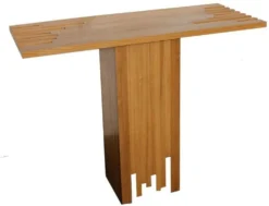 Table console moderniste en bois, Italie