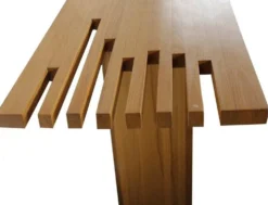 Table console moderniste en bois, Italie