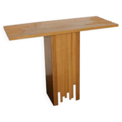 Table console moderniste en bois, Italie