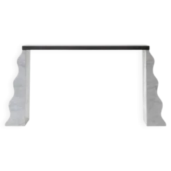 Table Console Montenegro par Ettore Sottsass pour Ultima Edizioni, années 1980.