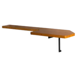 Table console murale par Charlotte Perriand, France, années 1950.