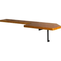 Table console murale par Charlotte Perriand, France, années 1950.
