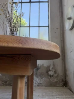 Table constructiviste pin ronde XL