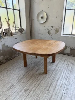 Table constructiviste pin ronde XL
