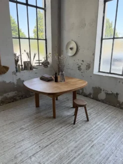 Table constructiviste pin ronde XL