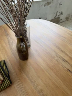 Table constructiviste pin ronde XL