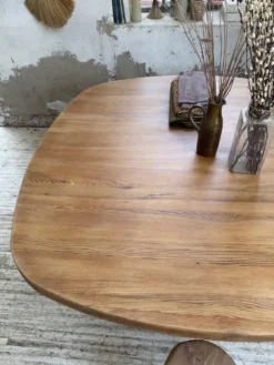 Table constructiviste pin ronde XL
