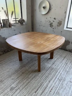 Table constructiviste pin ronde XL