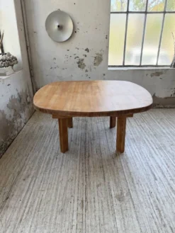 Table constructiviste pin ronde XL