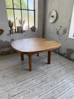 Table constructiviste pin ronde XL