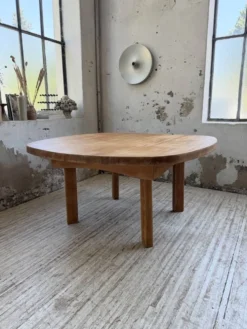 Table constructiviste pin ronde XL