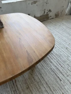 Table constructiviste pin ronde XL
