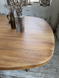 Table constructiviste pin ronde XL