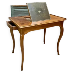 Table à écrire, liseuse en merisier d’époque louis xv, xviii eme siècl