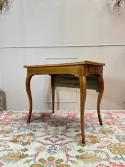 Table à écrire, liseuse en merisier d’époque louis xv, xviii eme siècl