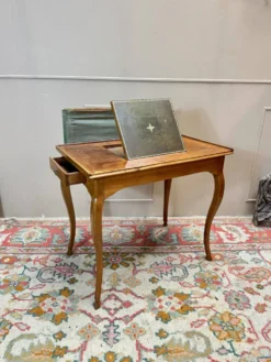Table à écrire, liseuse en merisier d’époque louis xv, xviii eme siècl