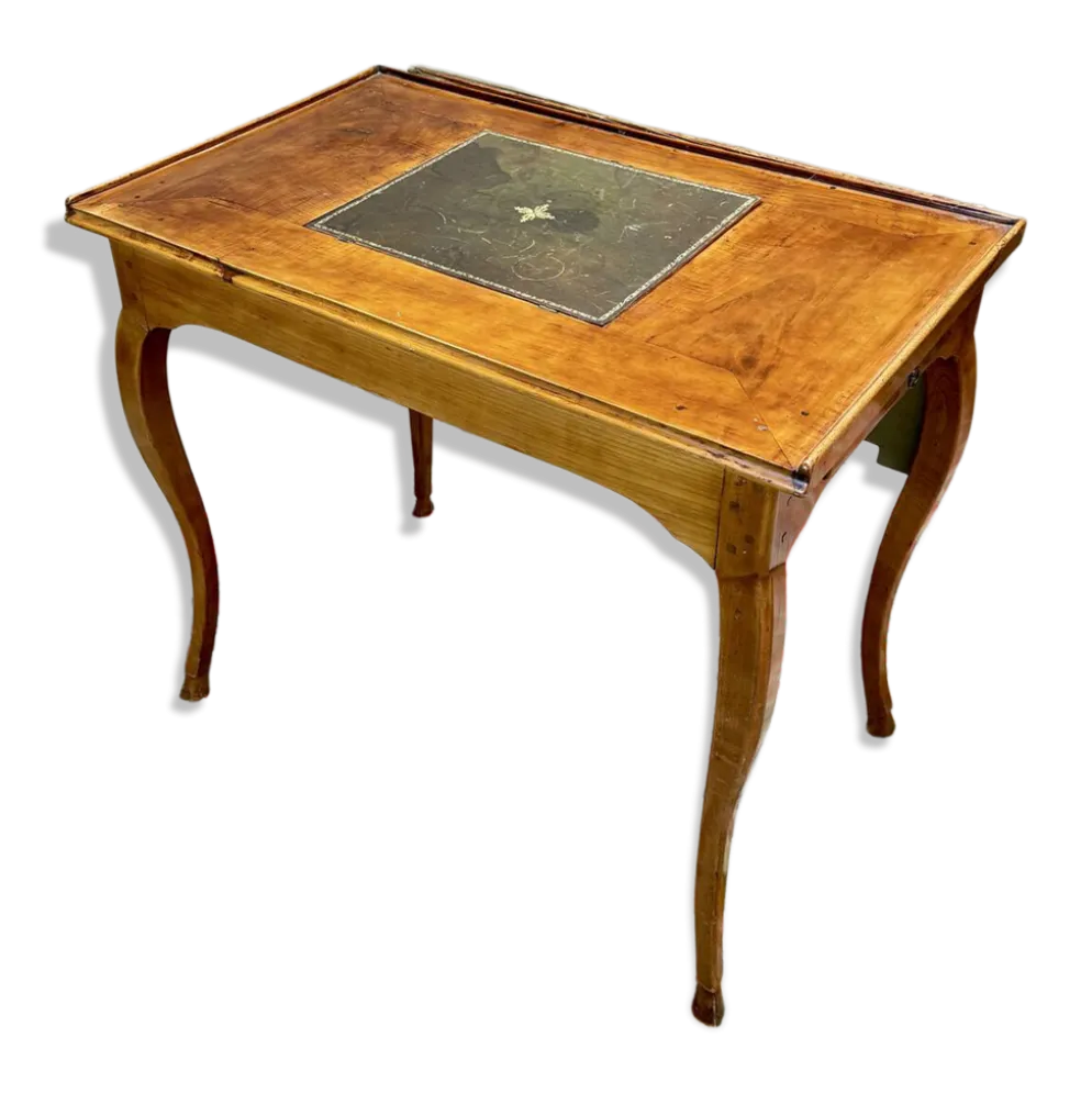 Table à écrire, liseuse en merisier d’époque louis xv, xviii eme siècl