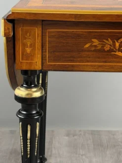 Table à écrire Napoléon III en marqueterie, XIXe siècle